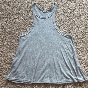 Free People Heather Gray Tank Top